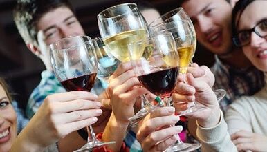 Schued vum Alkohol am Kierper